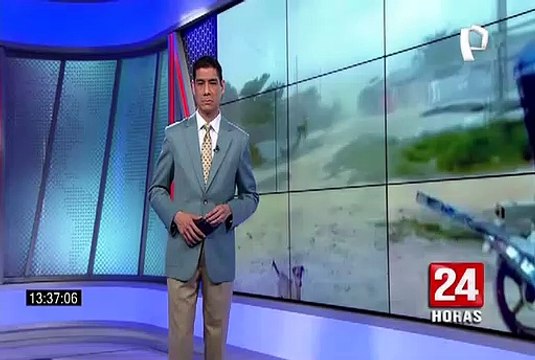 Vientos huracanados afectaron a regiones al interior del país