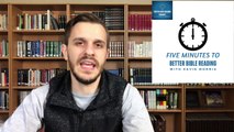 Five Minutes to Better Bible Reading- Defining the Bible