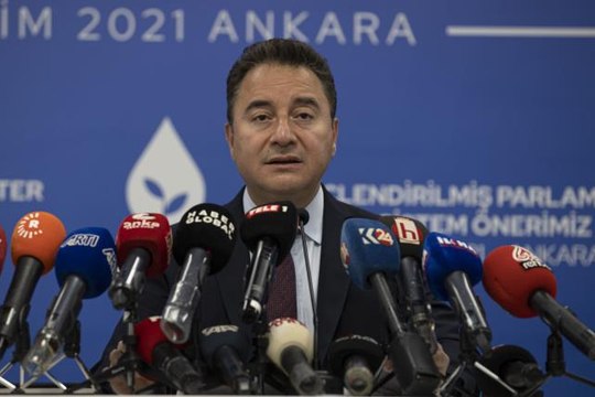 DEVA Partisi Genel Başkanı Babacan, partisinin güçlendirilmiş parlamenter sistem çalışması nı açıkladı