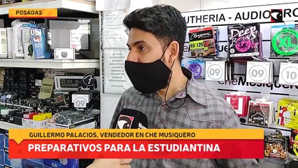 Cómo se preparan los jóvenes para la estudiantina