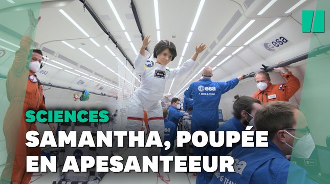 Barbie en apesanteur, pour inciter les femmes à la suivre dans l'espace