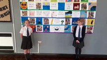 Sunderland Echo news - school's Covid community quilt