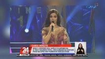 Tracy Maureen Perez, hinahangaan sa kaniyang poise matapos ang pagbagsak niya sa stage  | 24 Oras