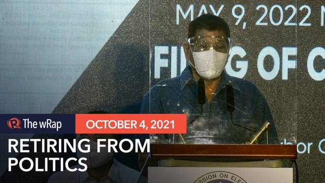 Duterte says he's retiring from politics as Filipinos reject his VP run