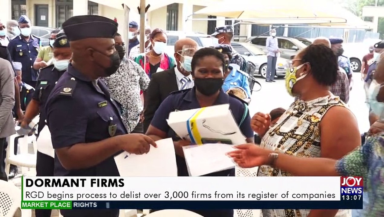 Dormant Firms: 100,000 inactive firms expected to be listed - The Market Place on JoyNews (4-10-21)