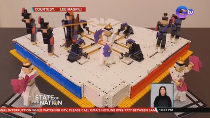 Lego robots na nagsasayaw ng Filipino dance na Singkil, bumida sa Denmark | SONA
