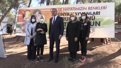 KAHRAMANMARAŞ - Öğrenciler barınaktaki sokak hayvanlarını ziyaret etti