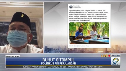 Dituding Rasis Ke Jokowi-Ganjar, Natalius Pigai Dipolisikan