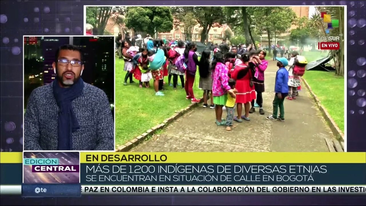 Más de 1200 indígenas exigen al Gobierno de Colombia el bienestar de pueblos originarios