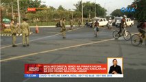 Mga motorista, hindi na pinapayagan sa CCP Complex kung walang kinalaman sa COC filing ngayong araw | UB