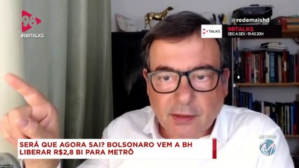 98 Talks | Bolsonaro assina repasse para Metrô de BH