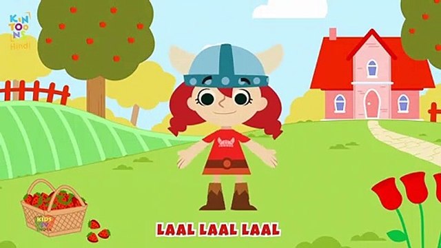 Colors Song in Hindi - Rang Ke Gaane - रंग गीत - KinToons - Hindi Nursery Rhymes - Kids TV India