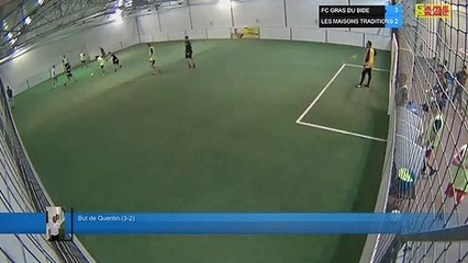 But de Quentin (3-2) - FC GRAS DU BIDE Vs LES MAISONS TRADITIONS - 30/09/21 19:00 - LIGUE 3