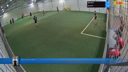 But de Victor (8-6) - BRUNET Vs NCA FC - 30/09/21 20:00 - LIGUE 3 - Poitiers Game Parc