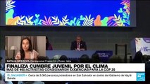 Informe desde Roma: finalizó la cumbre Youth for Climate con exigencias para la COP26