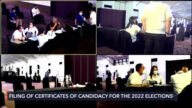 Filing of certificates of candidacy for 2022 Philippine elections | Friday, October 1 (3)