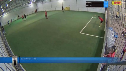 But de Victor (17-12) - BRUNET Vs NCA FC - 30/09/21 20:00 - LIGUE 3 - Poitiers Game Parc