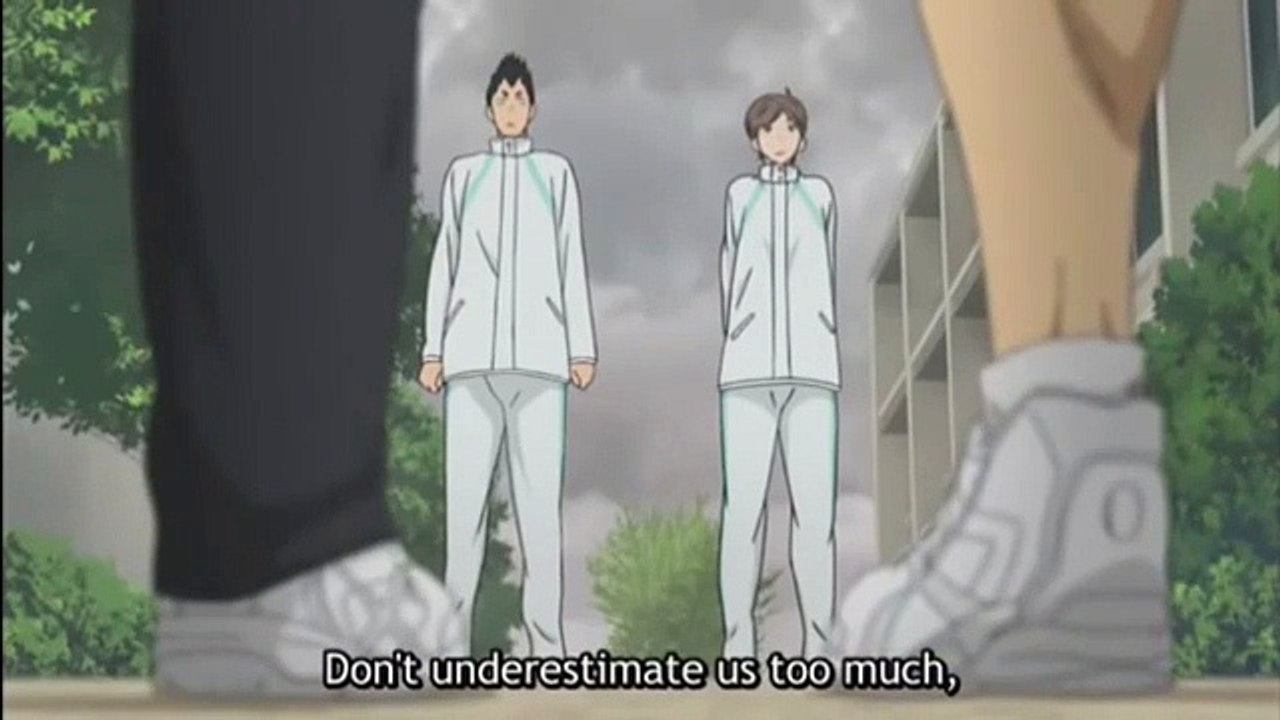 KARASUNO BADASS SCENE [HAIKYUU]