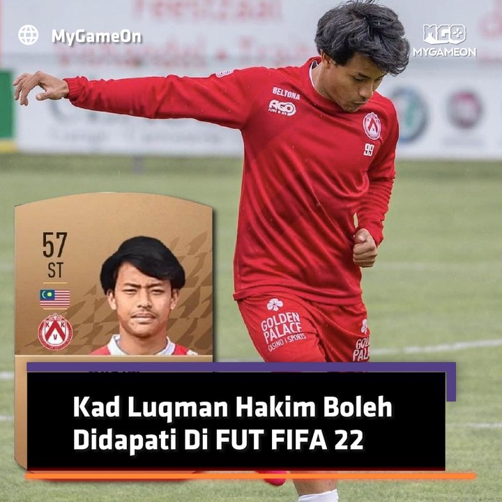 Kad Luqman Hakim Boleh Didapati Di FIFA FUT 22