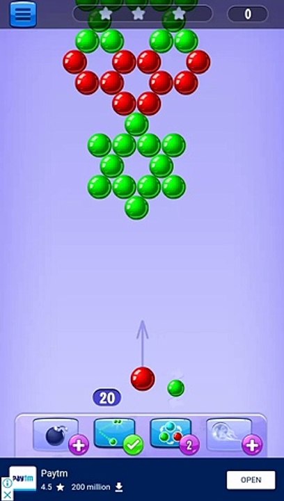 Bubble shooter level 2