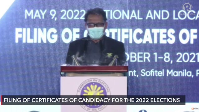 Leysander Ordenes files COC for presidency
