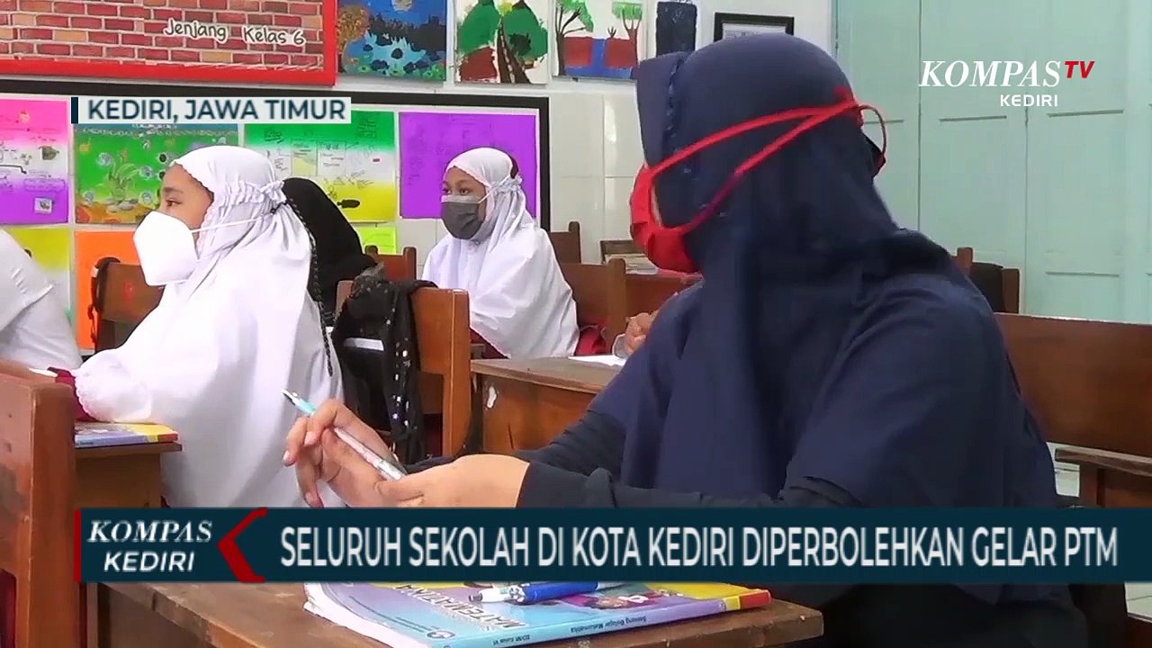 Seluruh Sekolah Di Kota Kediri Diperbolehkan Gelar Pembelajaran Tatap Muka