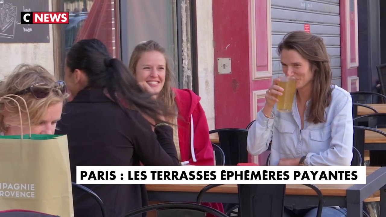 Paris : les terrasses éphémères payantes