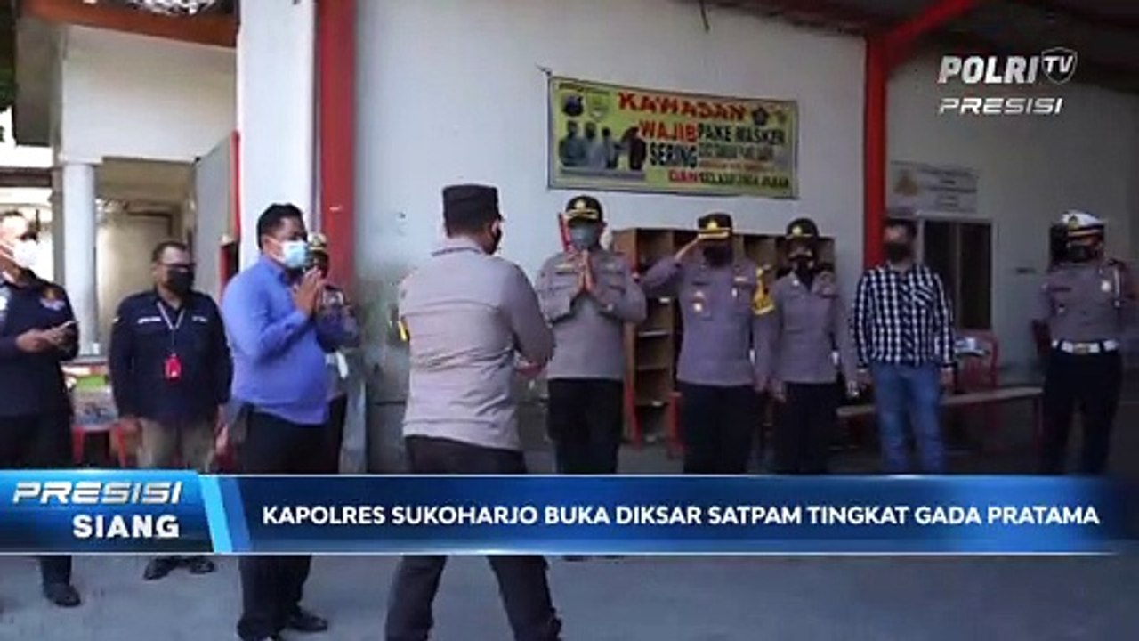 Buka Diksar Satpam, Kapolres Sukoharjo Harap Eksistensi Satpam dalam Keamanan Ditingkatkan