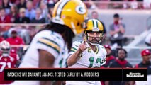Packers WR Davante Adams Was Tested Early by Aaron Rodgers
