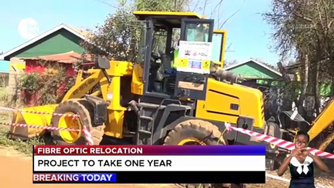 Fibre Optic relocation project to take one year