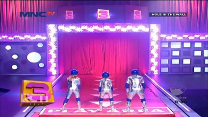 hole in the wall holla for the ballas vs the shamrockers round 3(blue team)