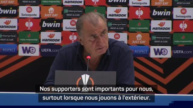 Groupe E - Terim : "J'ai demandé aux supporters de rester calmes"
