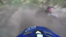 ''Back to the garage' MTB rider loses control of bike and sends it racing downhill by itself '
