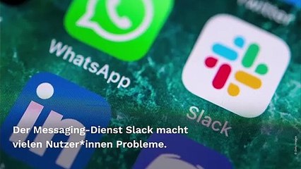 Slack ist down: Messenger-Dienst sorgt für Frust im Home Office