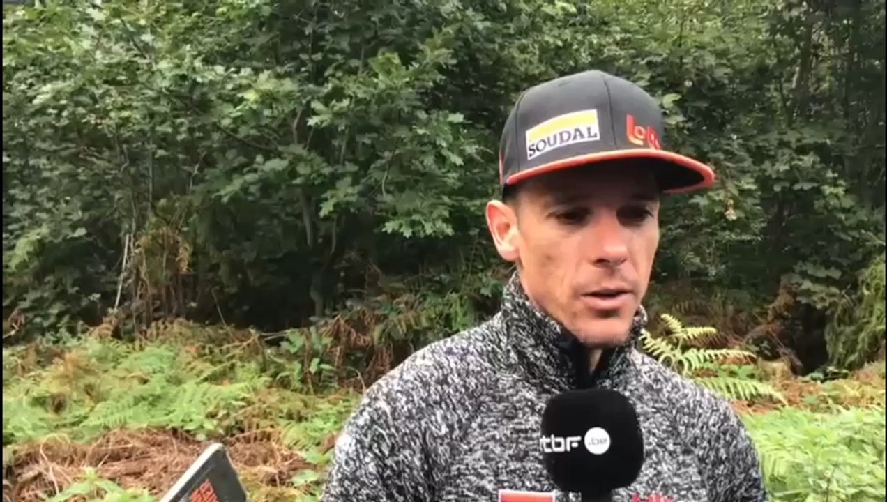 Philippe Gilbert avant Paris - Roubaix : "Le parcours est très glissant quand il est mouillé"