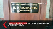 Penampakan Patung Soeharto di Rumah Dinas Wali Kota Solo Gibran Rakabuming