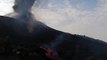 Imágenes de la nueva fisura y la nueva colada de lava en el volcán de La Palma