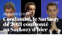 Nicolas Sarkozy rattrapé par ses déclarations sur l'aménagement des peines