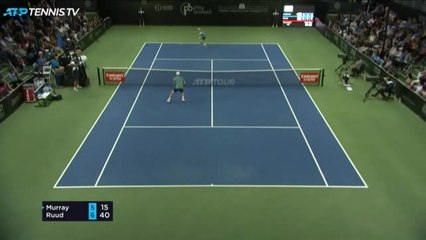 San Diego - Murray sorti par Ruud