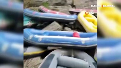 Rafting botlarıyla intihar teşebbüsüne böyle önlem aldılar