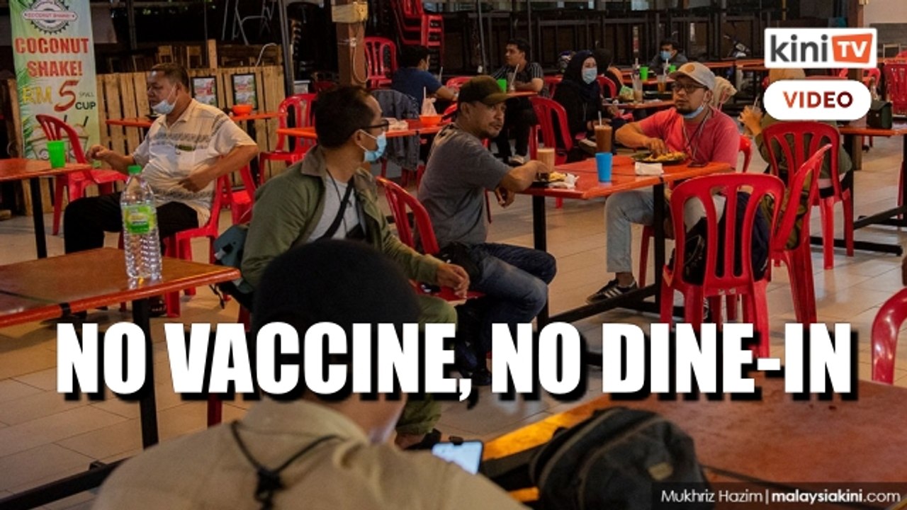 Khairy: Dine-in privileges for all recovery phases only for those fully vaccinated