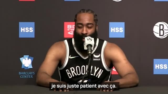 Nets - Harden : Je veux rester à Brooklyn jusqu'à la fin de ma carrière
