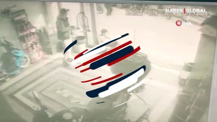 Önceki gün tartıştığı kişinin dükkanını bastı