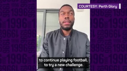 Download Video: Sturridge looking forward to 'fantastic opportunity' at Perth Glory