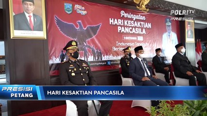 Forkopimda Kab. Probolinggo Peringati Hari Kesaktian Pancasila Secara Virtual