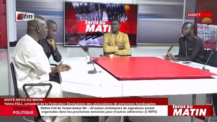 Gora Khouma, Secrétaire Général syndicat..... invité dans RFM matin du 01 Octobre 2021