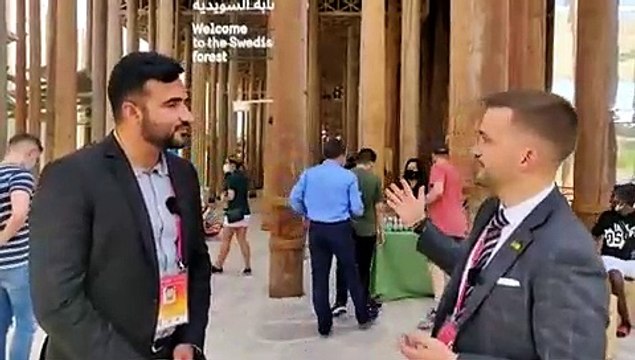 Inside The Swedish Pavilion