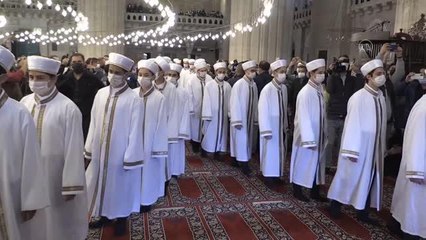 Son dakika gündem: Diyanet İşleri Başkanı Erbaş, Selimiye'de hafızlık icazet törenine katıldı