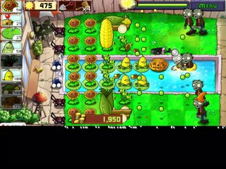 plants vs zombies swimming pool survival 植物大战僵尸泳池生存 (2)