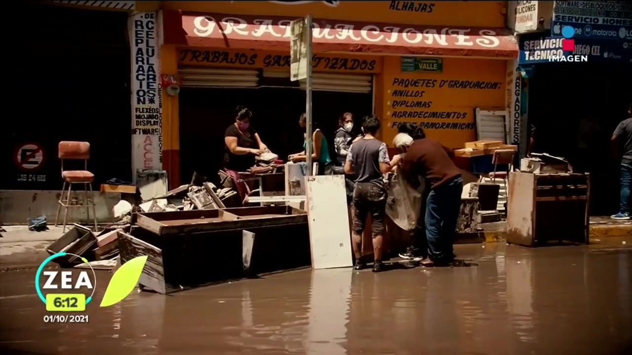 A paso lento, Tula reanuda sus actividades tras las inundaciones
